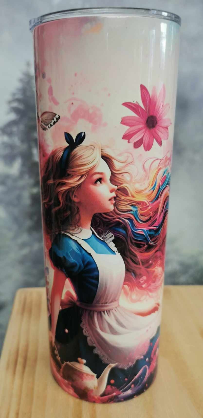 Gourde isotherme 20 oz. - Alice aux pays des merveilles